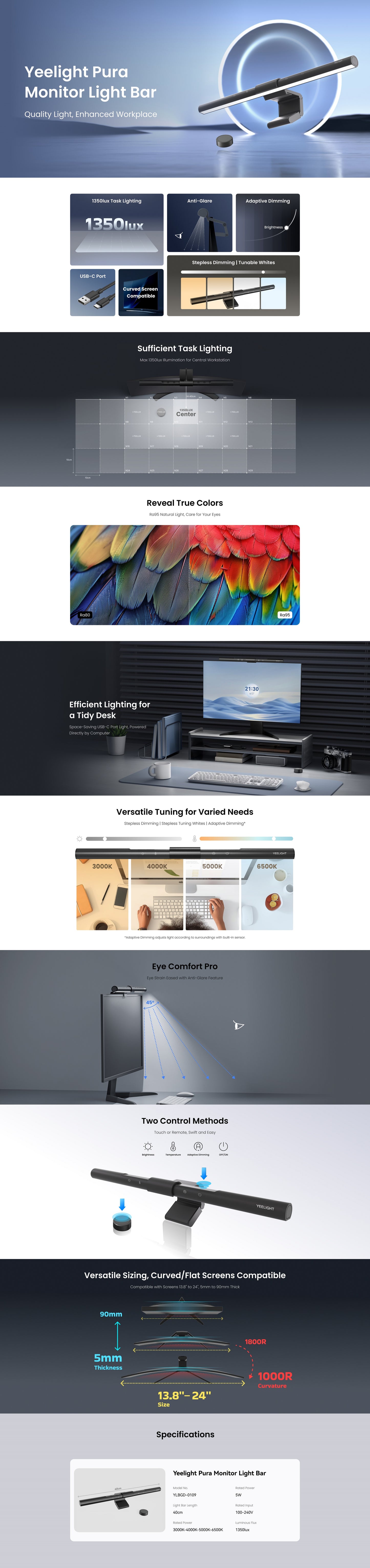 Yeelight Pura Monitor Light Bar