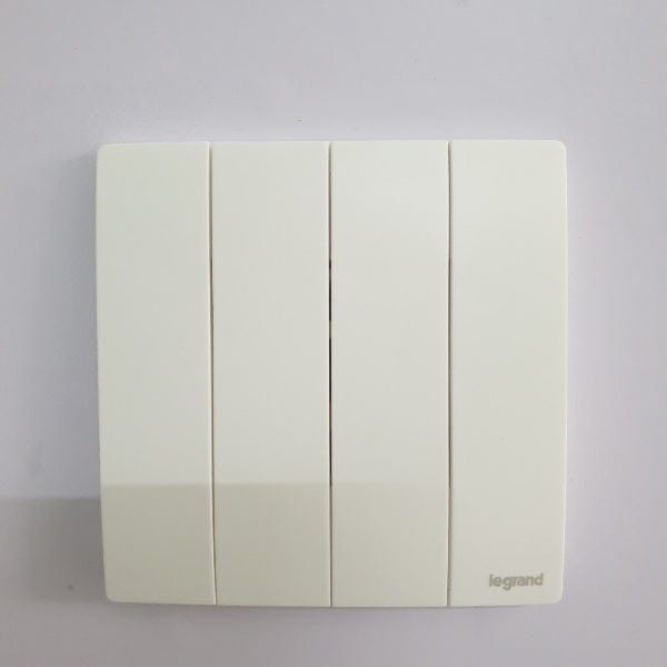 LEGRAND MalliaTM Senses Single pole switches 16 AX - 250 V-Electrical Supplies-DELIGHT OptoElectronics Pte. Ltd