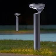 Muses Solar Bollard and Solar Wall Light