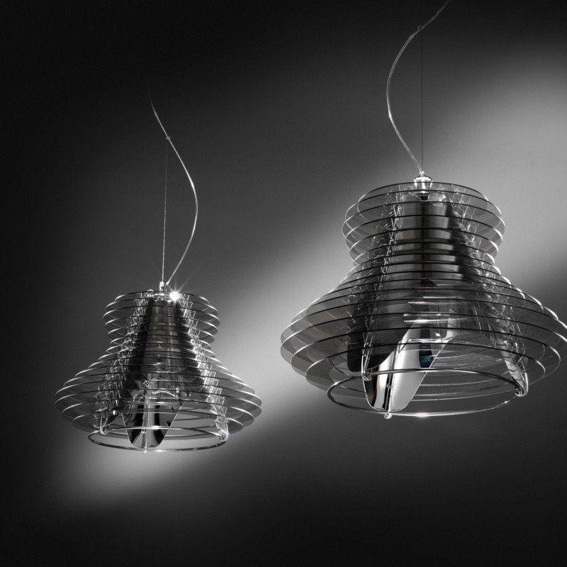 K1 Home Decore 10W / Single SLAMP FARETTO SUSPENSION FUME PENDANT LIGHT