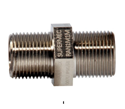 Supermec Male - Male Nipples at Adapter ( Zone 1 at 2 ) RAN