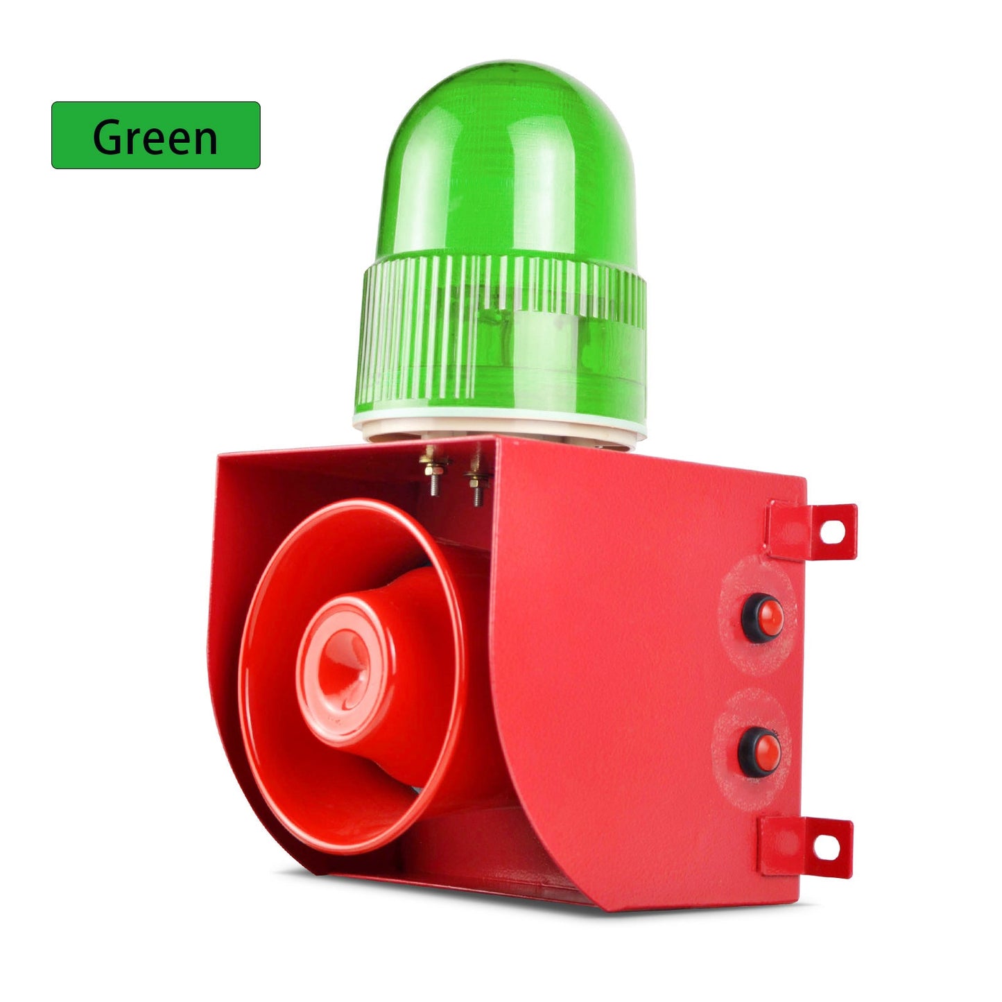 YASONG Alarm Siren 120 Decibel Horn 9 Tone Adjustable 25W Alarm System for Security, Factories, Warehouses, Home and Docks,  SLA-01H