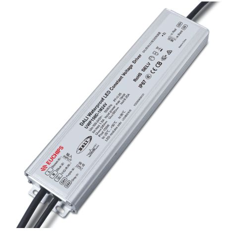 [China]EUCHIPS UWP Series DALI Dimmable Constant Voltage Driver-Ballast /Drivers-DELIGHT OptoElectronics Pte. Ltd