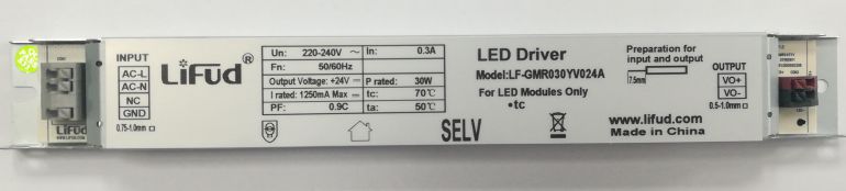 [China] LIFUD GMR Series Linear CV flicker-free LED Driver