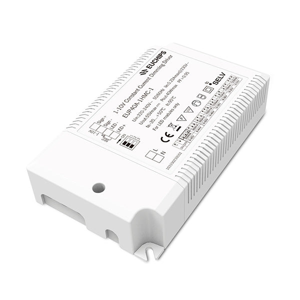 Euchips EUP A 1HMC-1 Series 1-10V Dimming Constant Current Driver-Ballast /Drivers-DELIGHT OptoElectronics Pte. Ltd