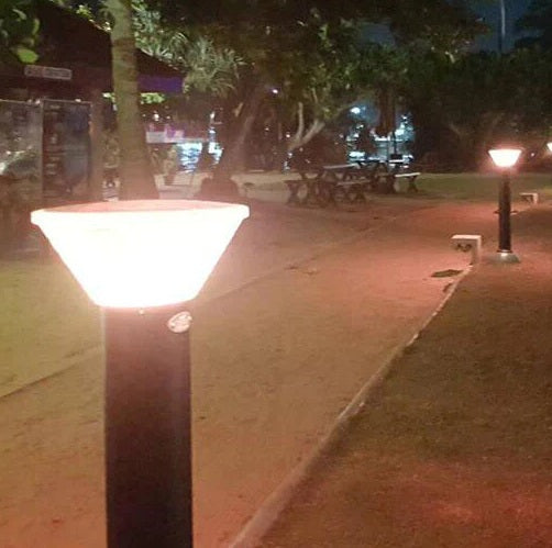 Hades Solar Bollard Light
