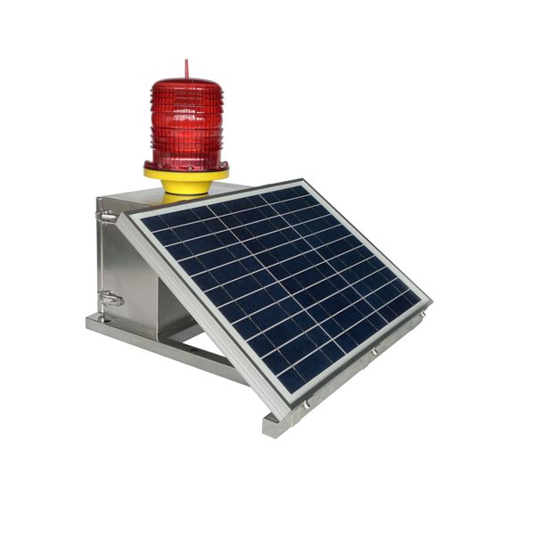 CST CS-864/S Medium-Intensity Type B Solar Aviation Obstruction Light-Fixture-DELIGHT OptoElectronics Pte. Ltd