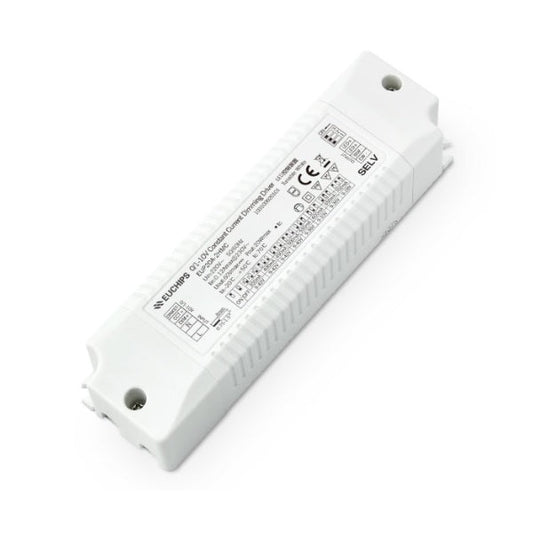 Euchips 20W 350~700mA CC 0/1-10V Driver EUP20A-2HMC Constant Current Driver-Ballast /Drivers-DELIGHT OptoElectronics Pte. Ltd