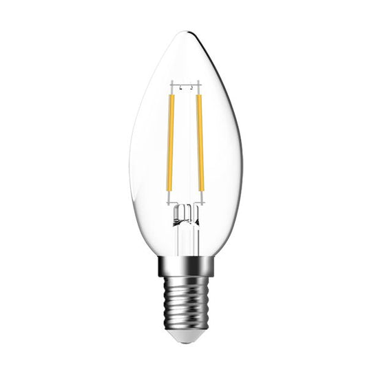 MEGAMAN 4W Candle Filament Lamp LC1404CS-E14-2700K-LED Bulb-DELIGHT OptoElectronics Pte. Ltd