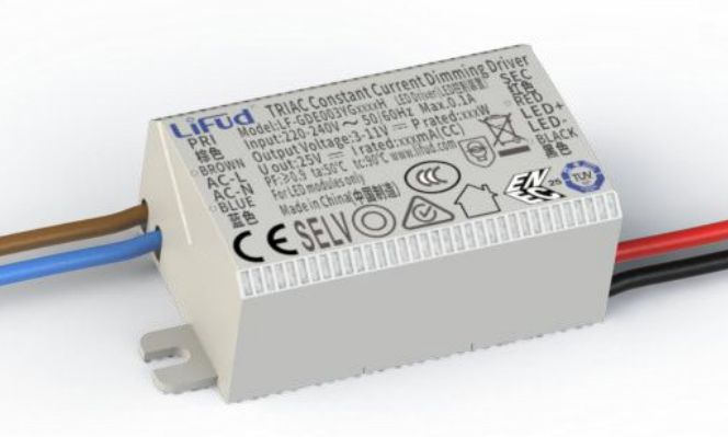 [China] LIFUD LF-GDE series CC TRIAC Dimmable & Flicker-Free LED Driver-Ballast /Drivers-DELIGHT OptoElectronics Pte. Ltd