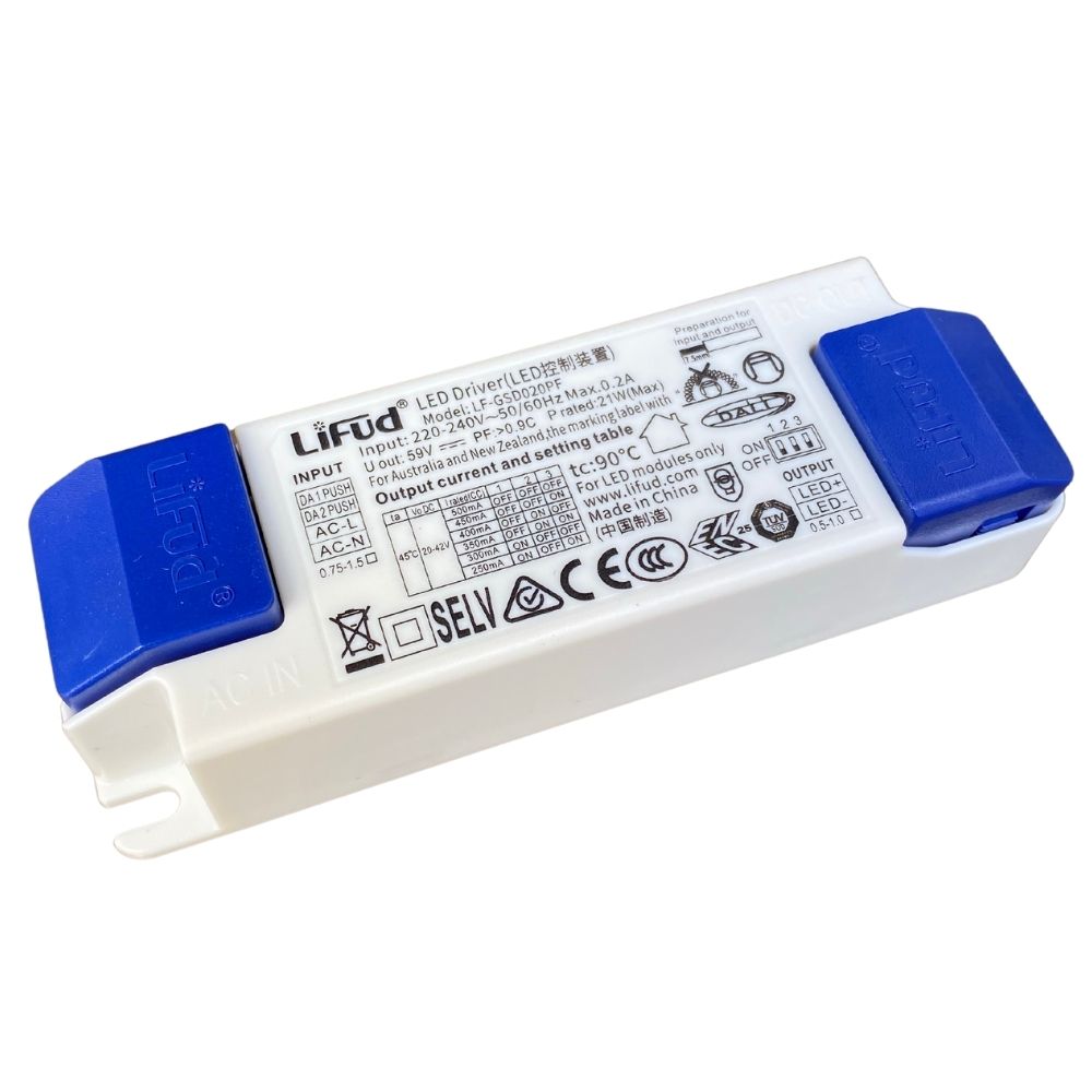 [China] LIFUD GSD series CC DALI/Push Dimmable & Flicker-Free LED Driver-Ballast /Drivers-DELIGHT OptoElectronics Pte. Ltd