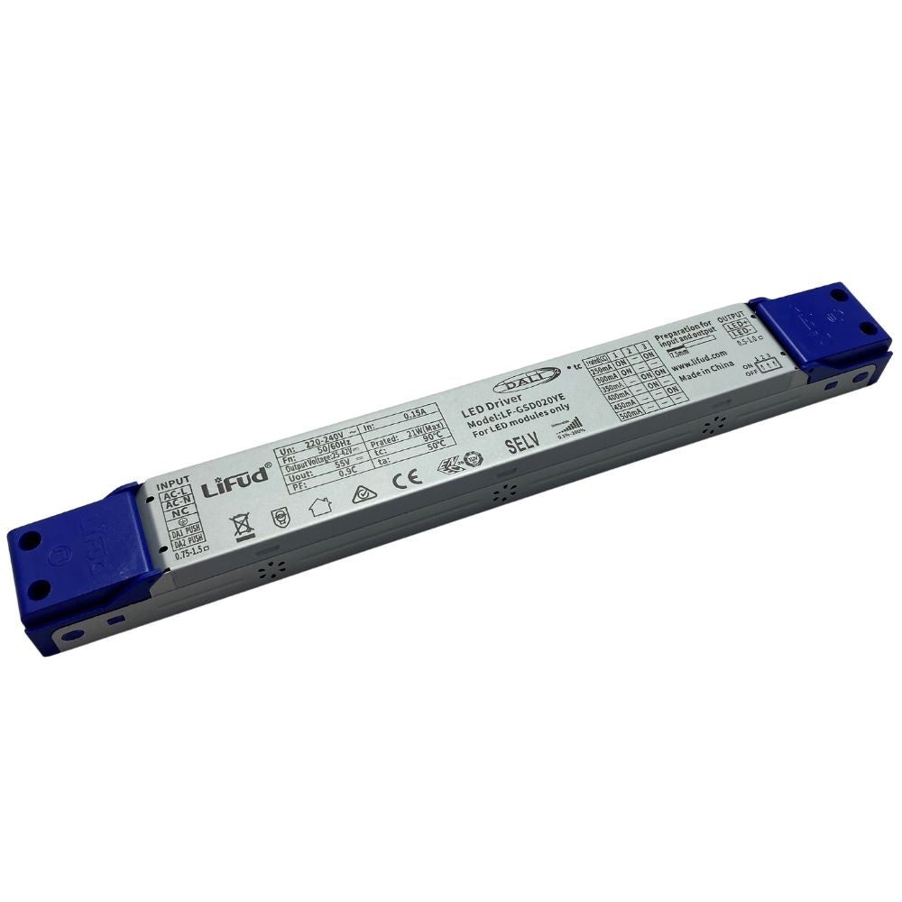 [China] LIFUD LF-GSD0 YE Series DALI-2 Flicker Free LED Driver Series (0.1%Dimming Depth)-Ballast /Drivers-DELIGHT OptoElectronics Pte. Ltd