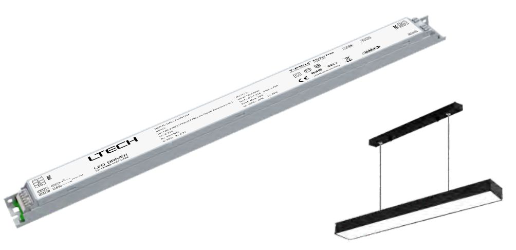 [China] LTECH CC DALI Dimmable LED Driver LU-75-500-1750-U1D2-Ballast /Drivers-DELIGHT OptoElectronics Pte. Ltd