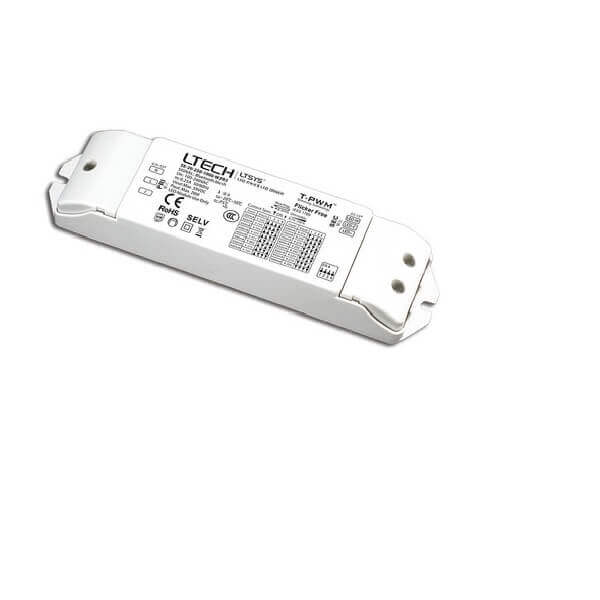 [CHINA] LTECH LED Driver DALI 250-1000mA 20W - SE-20-250-1000-W2D2-Ballast /Drivers-DELIGHT OptoElectronics Pte. Ltd