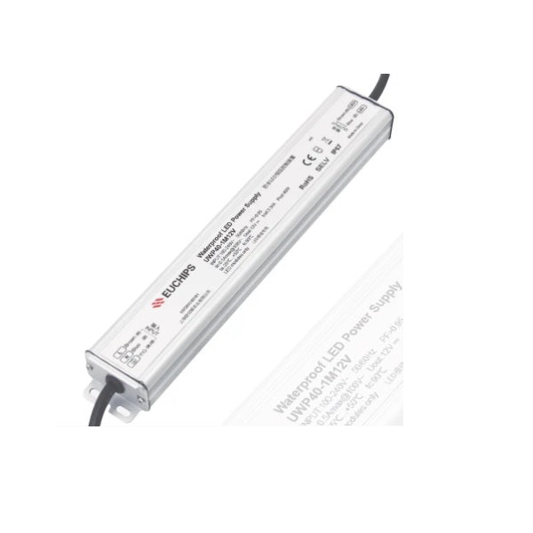 [CHINA] Euchips UWP Series Non-dimmable Constant Voltage LED Driver x10Pcs-Ballast /Drivers-DELIGHT OptoElectronics Pte. Ltd