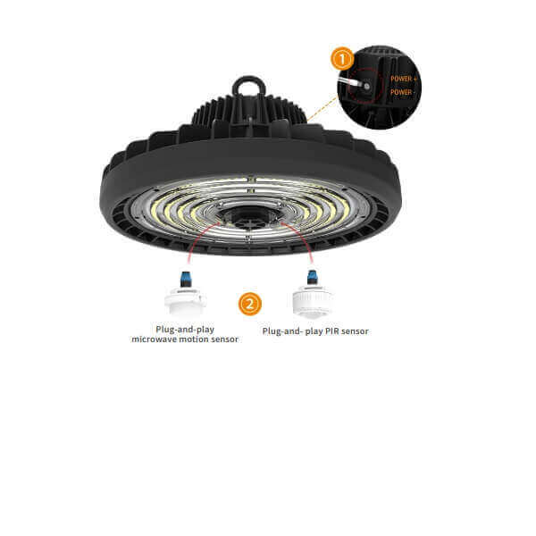 F4 Fixture [CHINA] Delight HB09 High Bay Light x2PCs