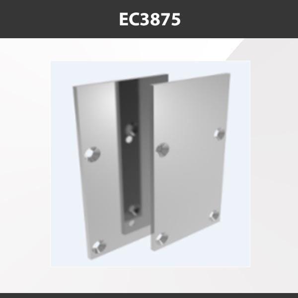 L9 Fixture EC3875 [China] ALP3875 Aluminium Profile Accessories  x20Pcs