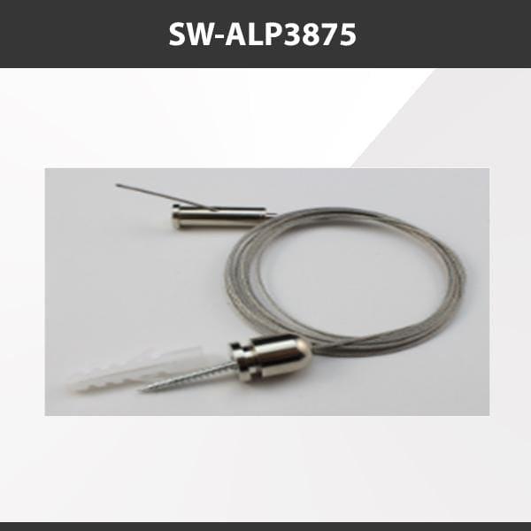 L9 Fixture SW-ALP3875 [China] ALP3875 Aluminium Profile Accessories  x20Pcs