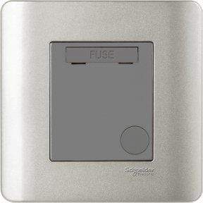 Schneider 1 Gang Fused Connection Unit - DELIGHT OptoElectronics Pte. Ltd