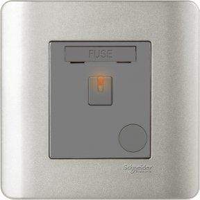 Schneider 1 Gang Fused Connection Unit - DELIGHT OptoElectronics Pte. Ltd