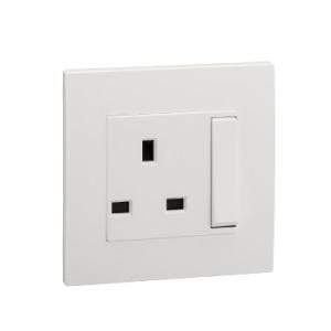 Schneider 13A 250V 1Gang Switched Socket - DELIGHT OptoElectronics Pte. Ltd