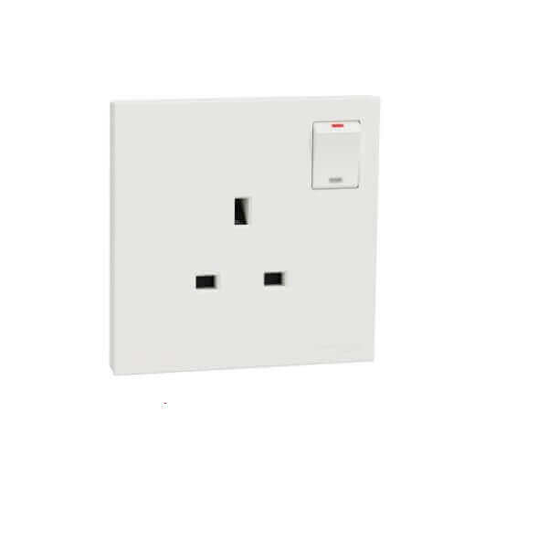 Schneider AvatarOn C, 13A 250V, Switched socket, - DELIGHT OptoElectronics Pte. Ltd