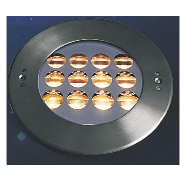 T1 Fixture LPL-BF6-12P-S / 15° / 25.5W [China] LED BF Series IP68 Black Circular Fountains Light