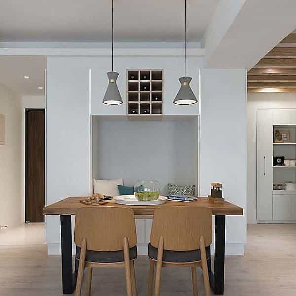 Y1 Home Decore Concrete/Matte Brass / Small [USA] Seed Design Castle Mermaid Pendant Light