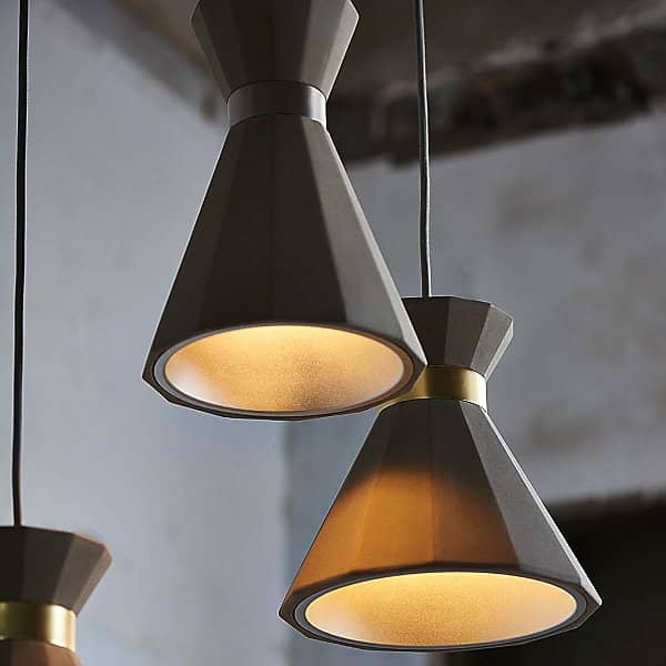 Y1 Home Decore Concrete/Satin / Small [USA] Seed Design Castle Mermaid Pendant Light