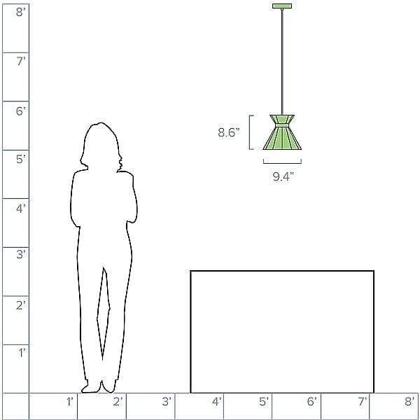 Y1 Home Decore [USA] Seed Design Castle Mermaid Pendant Light