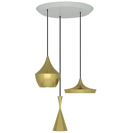Y1 Home Decore [USA] Tom Dixon Beat Trio Round Multi-Light Pendant Light